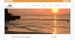 Desktop Screenshot of pesonakrakatau.com